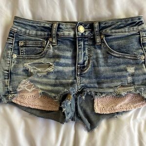 American eagle outfitters super stretch size 2 shorts